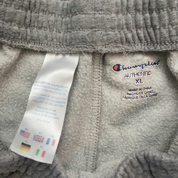 Light Grey Champion SweatPants - Picture 3 of 3